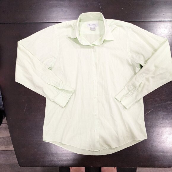 Brooks Brothers Tops - Brooks Brothers Women's Button Up Sea Foam Size 10
